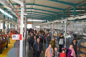 濱州陽信 工廠看車團 為時風(fēng)制造點贊